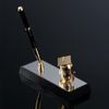 Swarovski Elements / Handle on stand "Owl"
