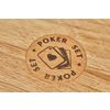 GamesDealer / Estuche de roble para 500 fichas