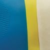 MANIPULA / Latex-neoprene gloves "Union", cotton spraying, size 8-8.5 M, blue / yellow