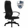 МЕТТА / Office chair "K-27" plastic, fabric, soft seat and back, black