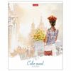 HATBER / Notebook А5 96 p. staple, cage, lamination, embossing, "Color mood" / 30 pcs.