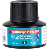 EDDING / Edding / Flipchart Refill Ink, Pigment, 25 ml Black