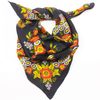 Золотая Хохлома / Natural silk scarf