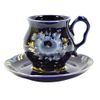 Гжельский Фарфоровый завод / Tea pair Rhapsody blue cobalt paints gold