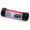 Garbage bags 60 L, black, 20 pcs per roll, HDPE, 15 microns, 60x70 cm (± 5%), durable, OFFICE PLANET