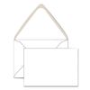Envelopes C6 (114x162 mm), glue, dextrin, white, SET of 1000 PCs., triangular valve