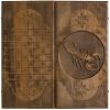 GamesDealer / Backgammon tallado "Escorpión", Ustyan
