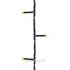 Kaemingk / Guirlande LED filament volumétrique 36 m, 480 lampes LED blanc chaud, PVC noir, contrôleur, IP44