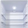 BERYSA M133 fridge, two-chamber, 310 litre volume, 100 litre lower freezer, silver