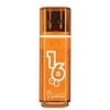 SMARTBUY / Flash Drive 16 GB, Glossy, USB 2.0, Orange