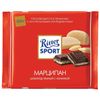 RITTER SPORT / Dark chocolate "Marzipan" (Germany) with filling, 100 g