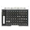 Set bits, 61 subject, MATRIX, magnetic adapter, CrV, plastic box with clip suspension