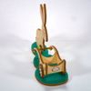 Wooden "Easter Bunny with a trolley" 0000