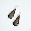 Палех / Palekh / Jewelry set "Summer", master Lukina