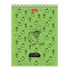 HATBER / Notebook "Animals" SMALL FORMAT 40 sheets A6, 110x145 mm, comb, cardboard cover, cage