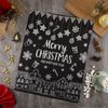 Этель / Towel Merry Christmas 46x60 cm, 100% cotton, twill 190 g / m2