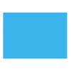 BRAUBERG / Binder covers 100 pcs. A4, 150 microns, plastic, transparent blue