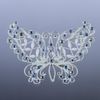 Снежинка / Snowflake / Brooch "Butterfly with petals"
