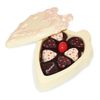 Конфаэль / Confael / Set of chocolates, dragees and sweets "Heart casket" light