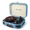 Retro vinyl turntable MUSE Blue (MT-201 BTB)