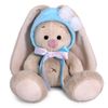 BUDI BASA / Brinquedo macio Coelhinho Mi com chapéu com pompons brancos 15 cm