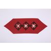 LA`AL Textiles / Path to the coffee table, Bordeaux (c)