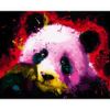Опт-картина / Pittura con i numeri 40x50 Panda