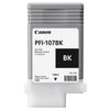 CANON / Inkjet cartridge (PFI-107BK) PF680 / 685/780/785, black, original, 130 ml