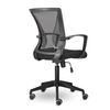 Armchair BRABIX "Wings MG-309", black plastic, mesh, black