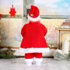 Зимнее волшебство / Poupée "Père Noël, manteau rouge, lunettes, bottes"