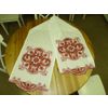 Карельские узоры / Large openwork towel