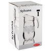 PASABAHCE / Jug "Sylvana", textured glass ,, volume 1350 ml