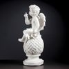 Хорошие сувениры / Figura "Angelo su una palla con un uccello" 27x24x58 cm