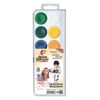 Watercolors "art School" 12 colors, honey, without a brush, plastic box