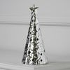 Luazon Lighting / Figura luminosa "Albero di Natale d'argento", 21 cm