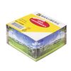 BRAUBERG / Self-adhesive block (sticker), 76x76 mm, 400 sheets, white, perimeter printing, assorted design