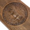 GamesDealer / Backgammon carved "Zodiac Taurus", Ustyan