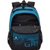 GRIZZLY / GRIZZLY backpack youth, anatomical back, laptop pocket, blue, 45x32x23 cm