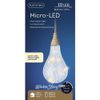 Kaemingk / Pendant lamp Bradberry bulb 10 cm, 10 micro LED bulbs, battery operated, glass