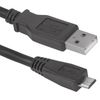 DEFENDER / Charger mains (220 V) UPC-11, microUSB cable 1 m, output current 2.1 A, black