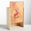 Дарите Счастье / Wooden gift box "Happiness and love in the New Year"