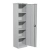 Metal cabinet BRABIX "MK 18/47 / 46-01", 1830х472х460 mm, 30 kg, 4 shelves, folding