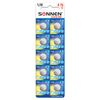 SONNEN / Alkaline battery, A76 (G13, LR44), alkaline, 1 pc., Blister (tear-off block)
