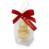 Sculpture of white chocolate "Chicken"