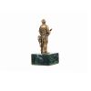 Золотая антилопа / Statuette "Hunter with a gun" on a stone