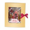 Chocolate greeting card "new year eve"