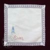 Елецкие кружева / Yelets lace / Linen napkin "Chimes"