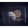 Снежинка / Snowflake / Plastic packaging box with gold logo