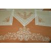 Снежинка / Snowflake / Linen table linen set in two colors