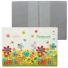 Passport cover "Flowers", leatherette, full-color image, the DPS